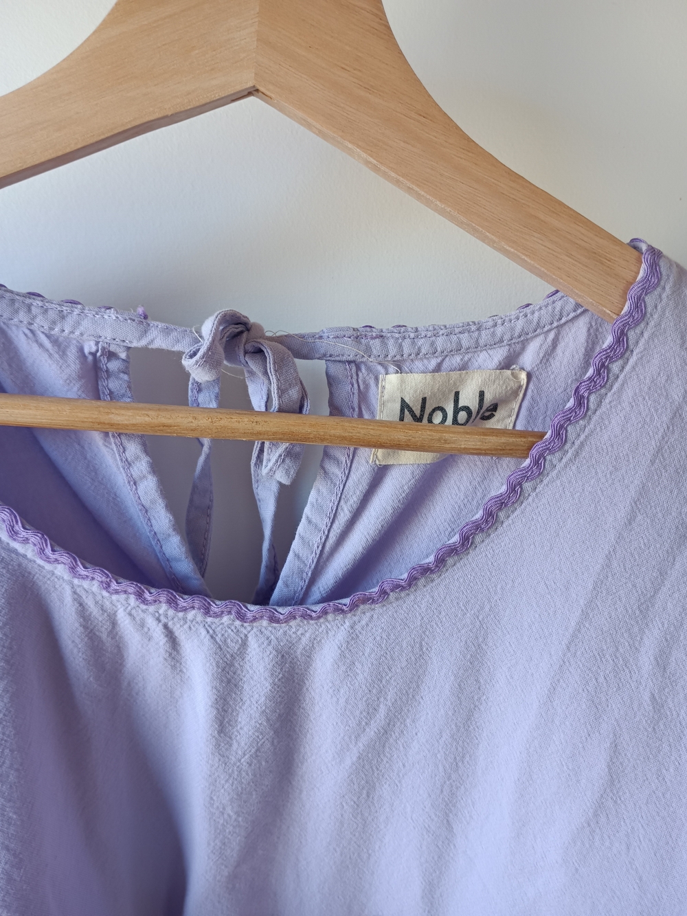 Shop Noble 'Franny' Dress in Lilac - Picture 5 of 11